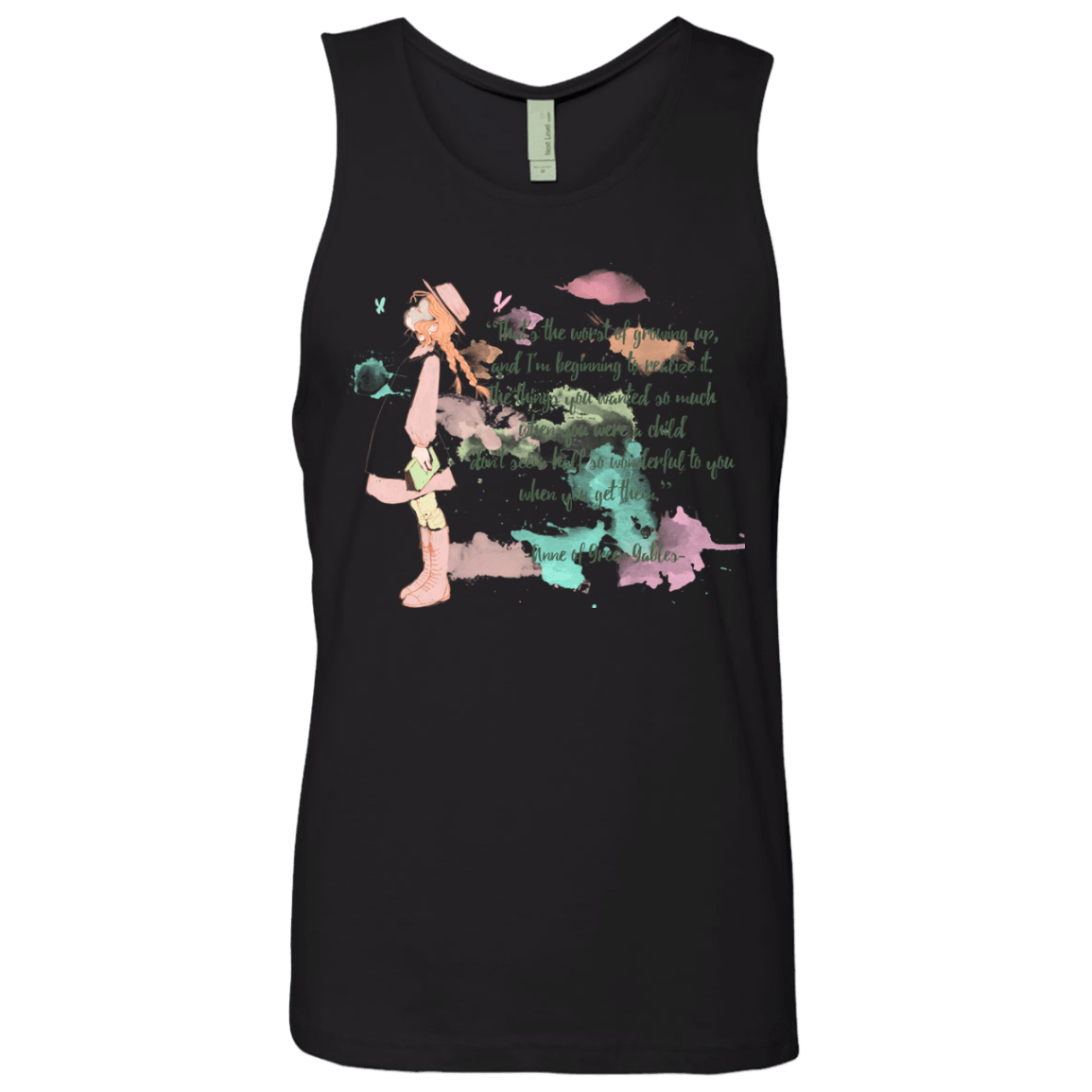 T-Shirts Black / Small Anne of Green Gables 5 Men's Premium Tank Top