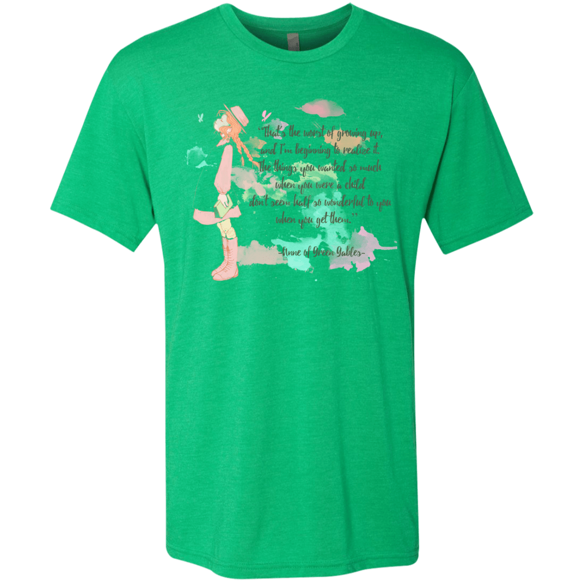 T-Shirts Envy / Small Anne of Green Gables 5 Men's Triblend T-Shirt