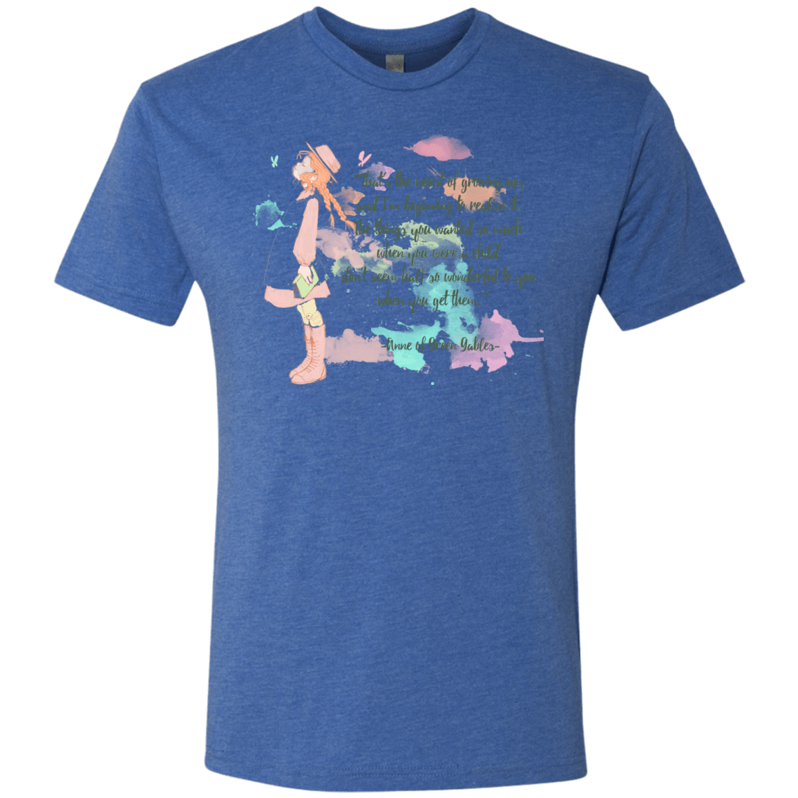T-Shirts Vintage Royal / Small Anne of Green Gables 5 Men's Triblend T-Shirt