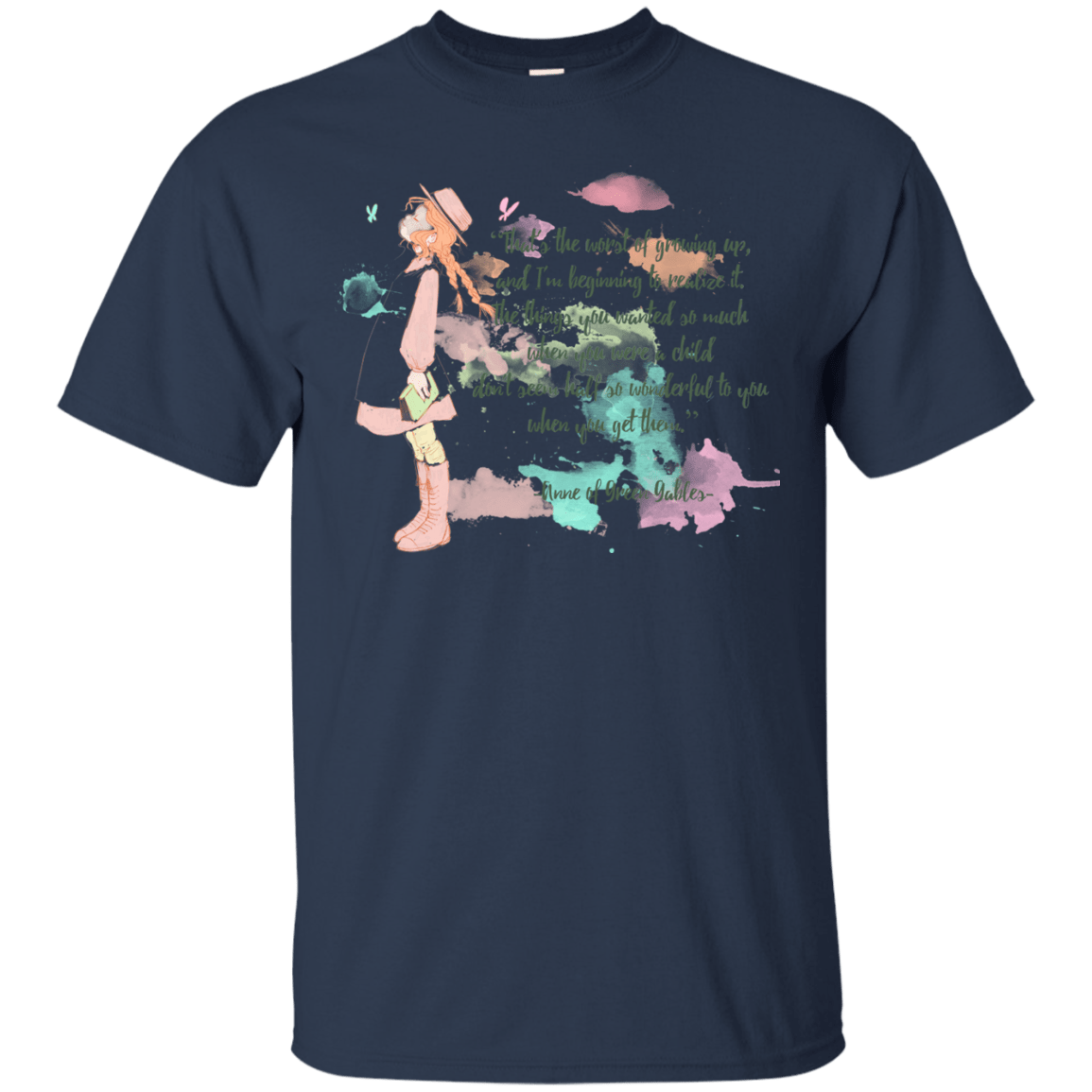 T-Shirts Navy / Small Anne of Green Gables 5 T-Shirt