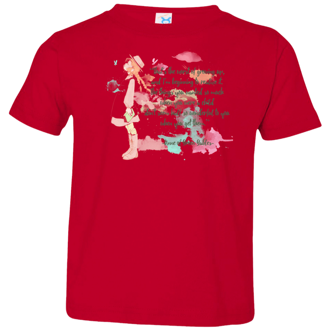 T-Shirts Red / 2T Anne of Green Gables 5 Toddler Premium T-Shirt