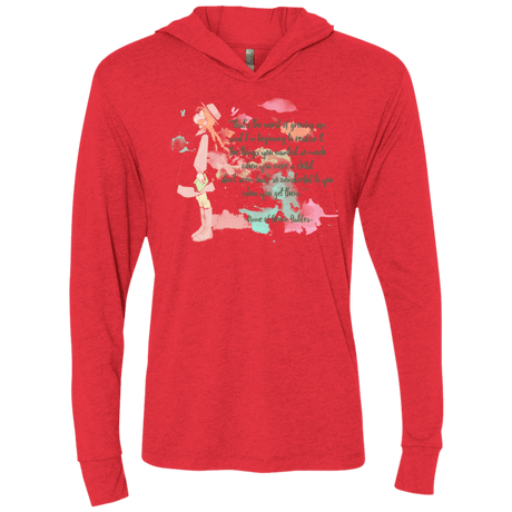 T-Shirts Vintage Red / X-Small Anne of Green Gables 5 Triblend Long Sleeve Hoodie Tee