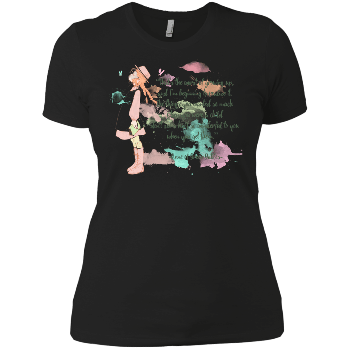 T-Shirts Black / X-Small Anne of Green Gables 5 Women's Premium T-Shirt
