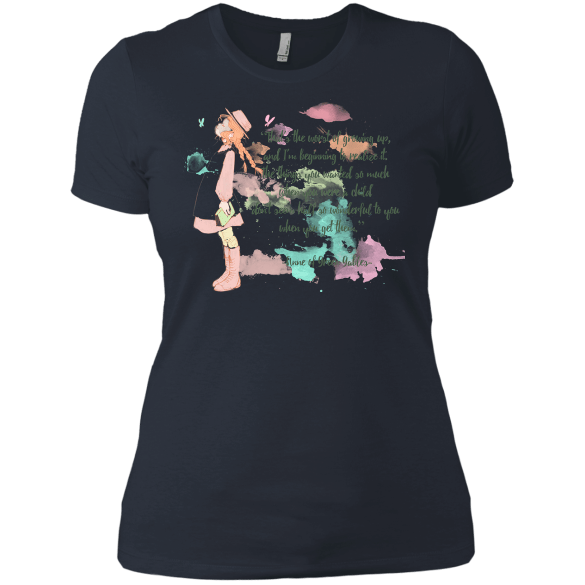 T-Shirts Indigo / X-Small Anne of Green Gables 5 Women's Premium T-Shirt