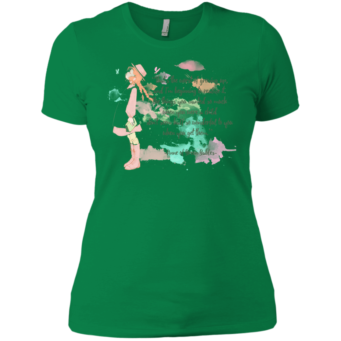 T-Shirts Kelly Green / X-Small Anne of Green Gables 5 Women's Premium T-Shirt