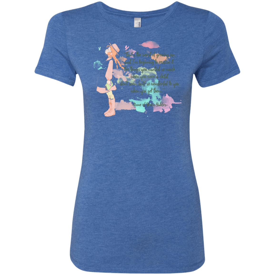 T-Shirts Vintage Royal / Small Anne of Green Gables 5 Women's Triblend T-Shirt