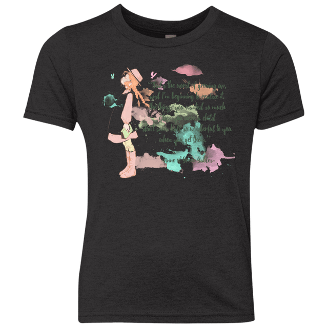 T-Shirts Vintage Black / YXS Anne of Green Gables 5 Youth Triblend T-Shirt