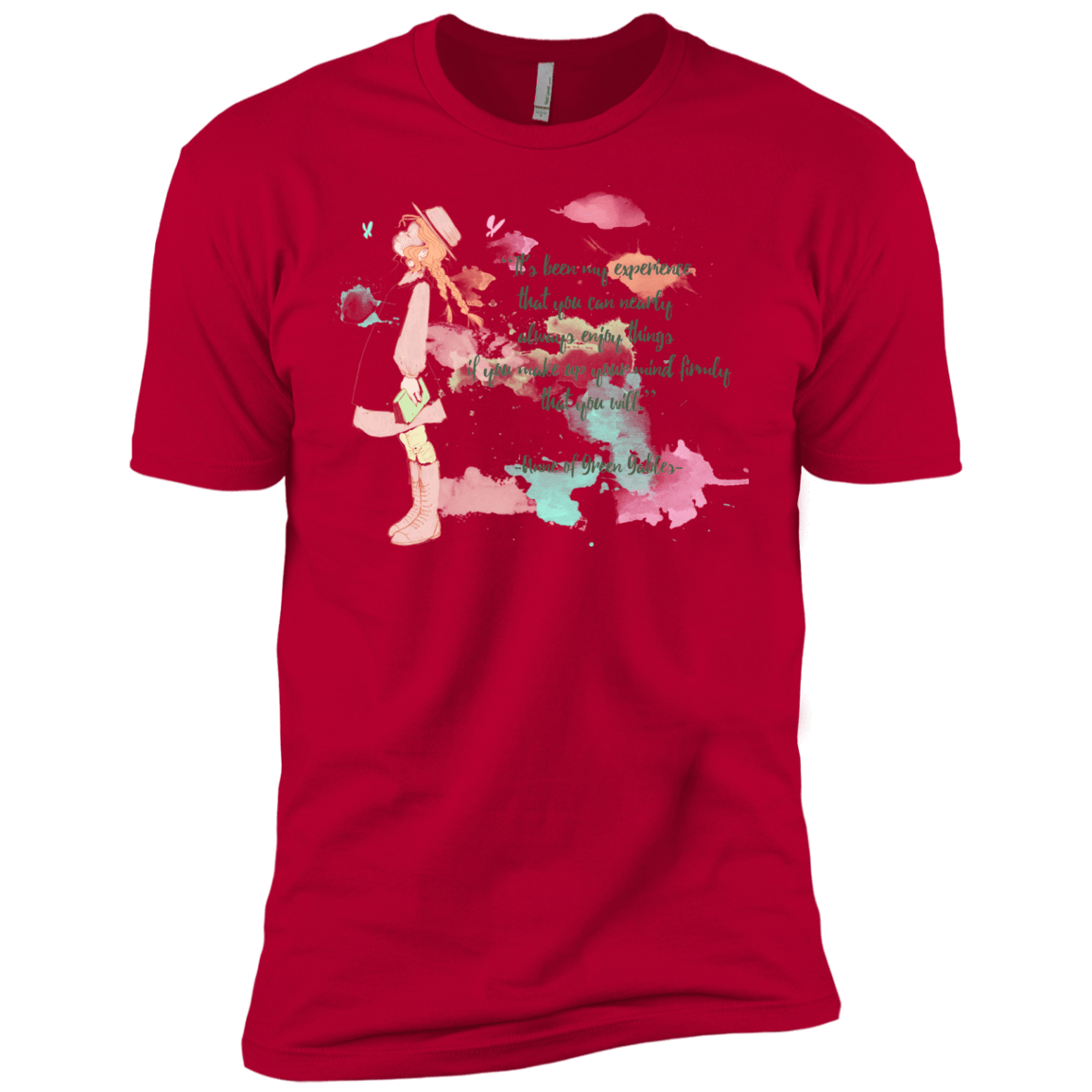 T-Shirts Red / X-Small Anne of Green Gables Men's Premium T-Shirt