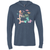 T-Shirts Indigo / X-Small Anne of Green Gables Triblend Long Sleeve Hoodie Tee