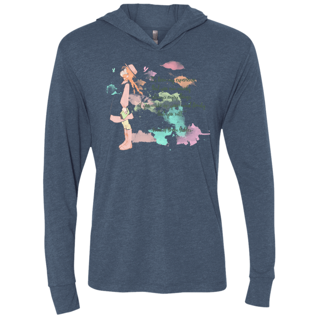 T-Shirts Indigo / X-Small Anne of Green Gables Triblend Long Sleeve Hoodie Tee
