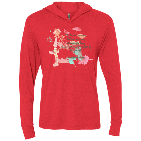 T-Shirts Vintage Red / X-Small Anne of Green Gables Triblend Long Sleeve Hoodie Tee