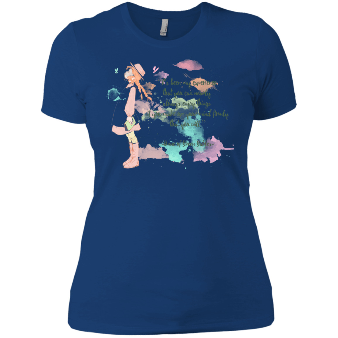 T-Shirts Royal / X-Small Anne of Green Gables Women's Premium T-Shirt