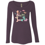 T-Shirts Vintage Purple / Small Anne of Green Gables Women's Triblend Long Sleeve Shirt