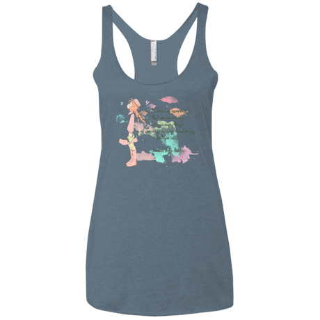 T-Shirts Indigo / X-Small Anne of Green Gables Women's Triblend Racerback Tank