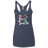T-Shirts Vintage Navy / X-Small Anne of Green Gables Women's Triblend Racerback Tank