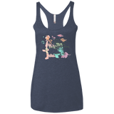 T-Shirts Vintage Navy / X-Small Anne of Green Gables Women's Triblend Racerback Tank