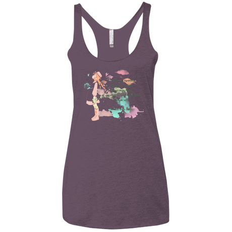T-Shirts Vintage Purple / X-Small Anne of Green Gables Women's Triblend Racerback Tank