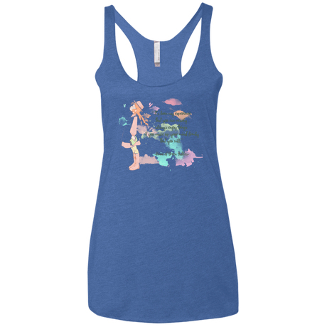 T-Shirts Vintage Royal / X-Small Anne of Green Gables Women's Triblend Racerback Tank