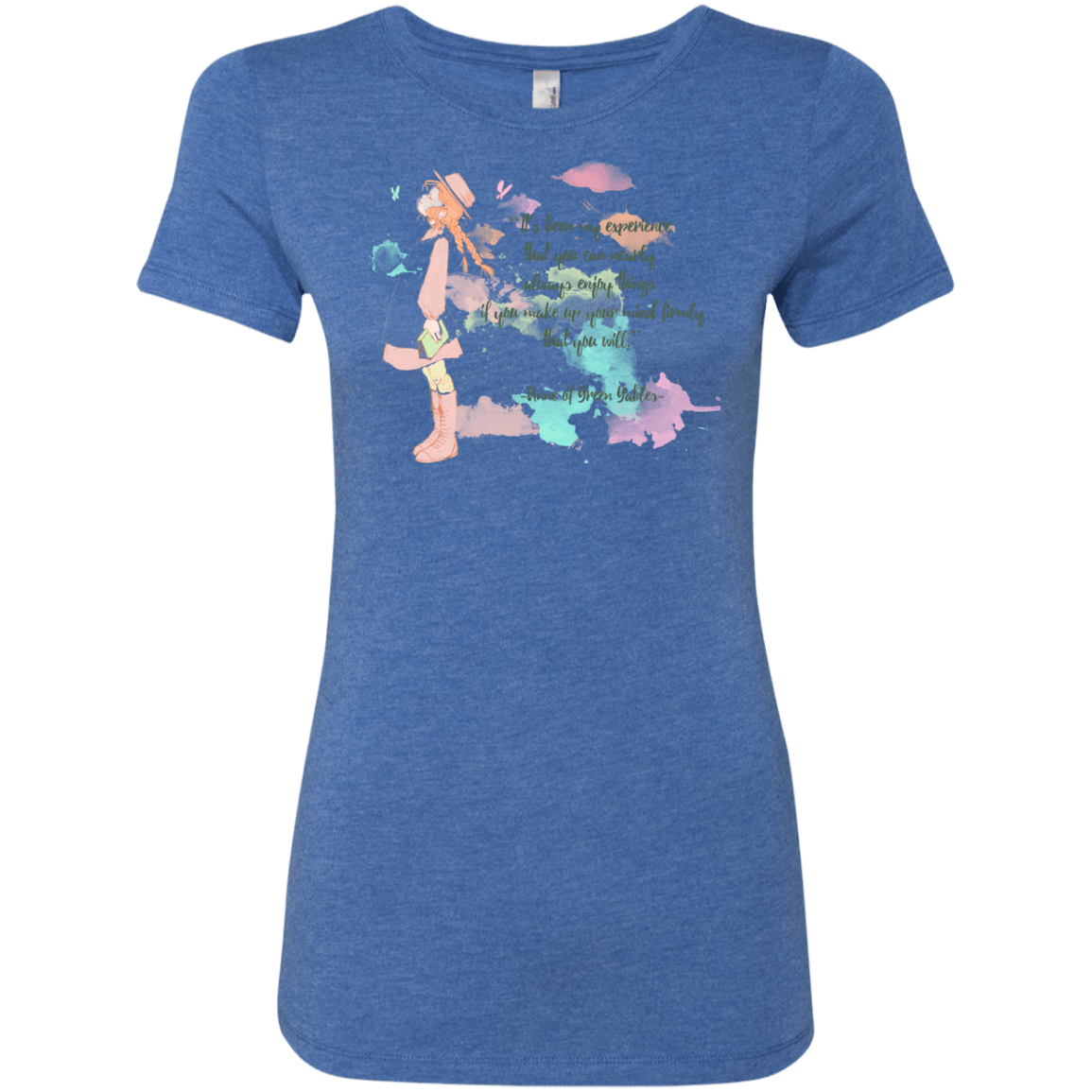 T-Shirts Vintage Royal / Small Anne of Green Gables Women's Triblend T-Shirt