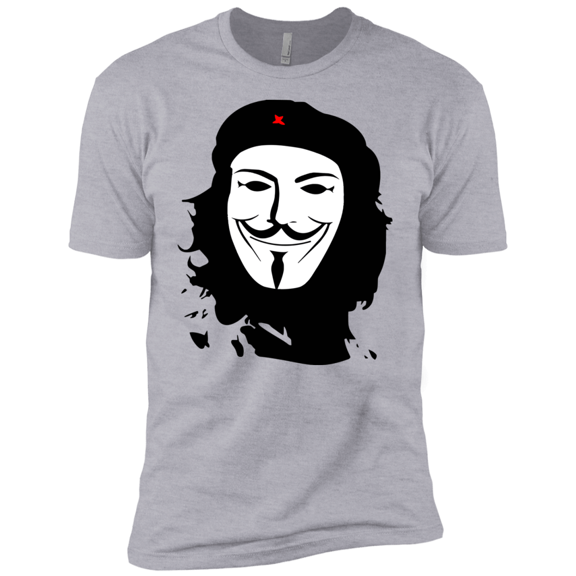 T-Shirts Heather Grey / YXS Anonymous Guevara Boys Premium T-Shirt