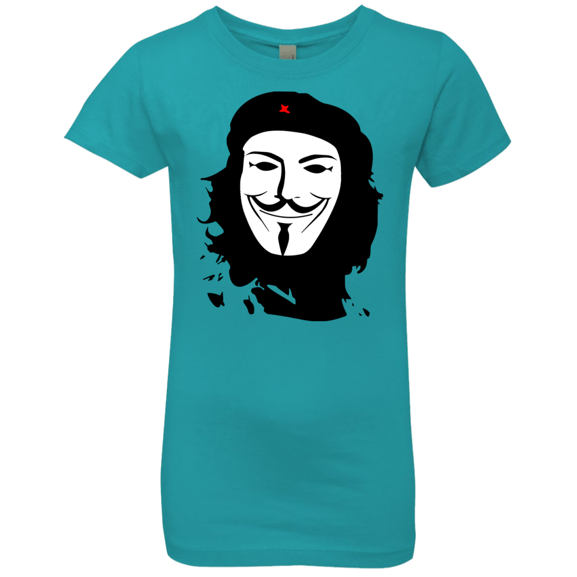 T-Shirts Tahiti Blue / YXS Anonymous Guevara Girls Premium T-Shirt