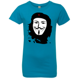 T-Shirts Turquoise / YXS Anonymous Guevara Girls Premium T-Shirt