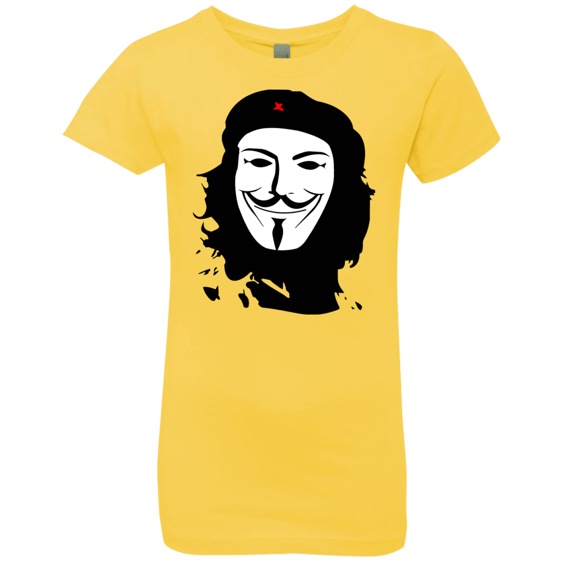 T-Shirts Vibrant Yellow / YXS Anonymous Guevara Girls Premium T-Shirt