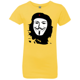 T-Shirts Vibrant Yellow / YXS Anonymous Guevara Girls Premium T-Shirt