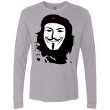 T-Shirts Heather Grey / Small Anonymous Guevara Men's Premium Long Sleeve