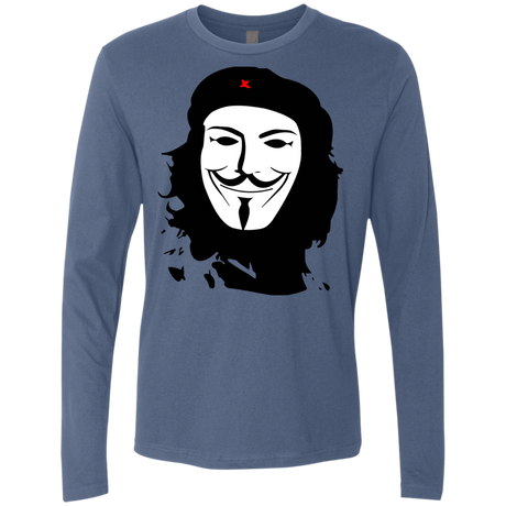 T-Shirts Indigo / Small Anonymous Guevara Men's Premium Long Sleeve