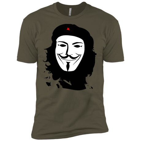 T-Shirts Military Green / X-Small Anonymous Guevara Men's Premium T-Shirt