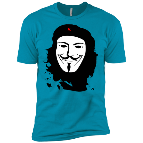 T-Shirts Turquoise / X-Small Anonymous Guevara Men's Premium T-Shirt