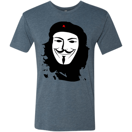 T-Shirts Indigo / Small Anonymous Guevara Men's Triblend T-Shirt