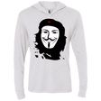 T-Shirts Heather White / X-Small Anonymous Guevara Triblend Long Sleeve Hoodie Tee