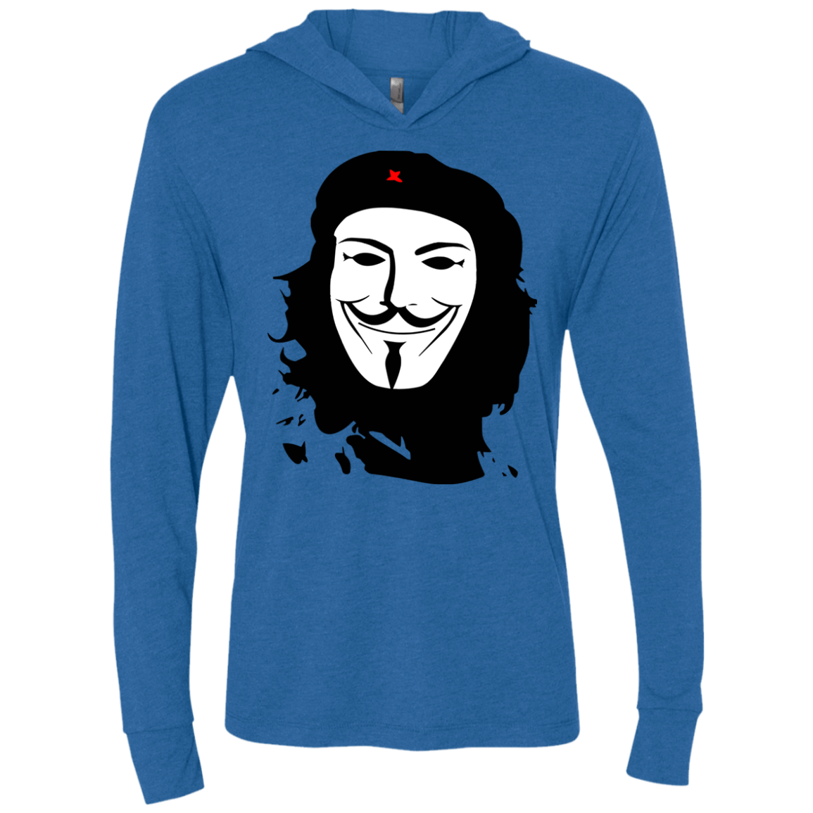 T-Shirts Vintage Royal / X-Small Anonymous Guevara Triblend Long Sleeve Hoodie Tee