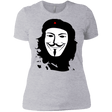 T-Shirts Heather Grey / X-Small Anonymous Guevara Women's Premium T-Shirt