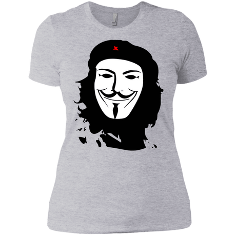 T-Shirts Heather Grey / X-Small Anonymous Guevara Women's Premium T-Shirt