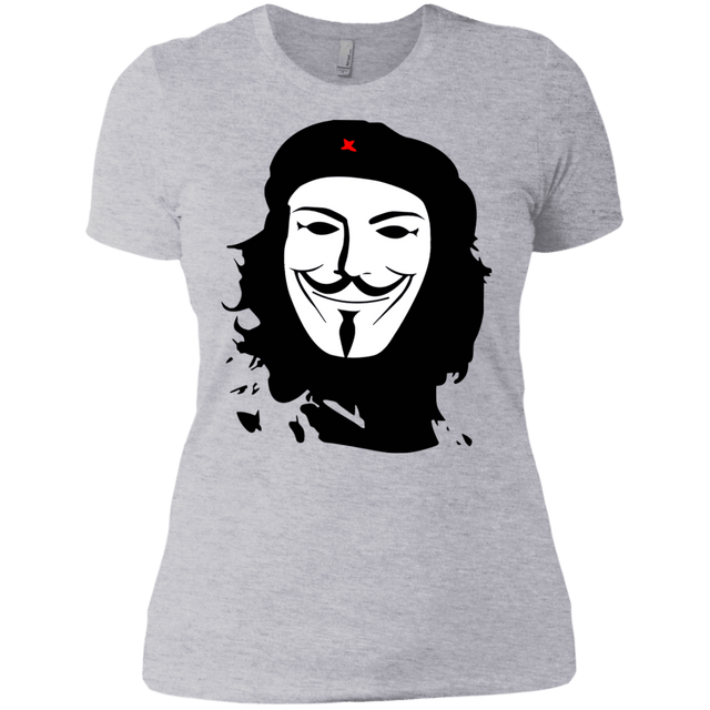 T-Shirts Heather Grey / X-Small Anonymous Guevara Women's Premium T-Shirt