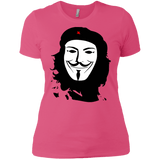T-Shirts Hot Pink / X-Small Anonymous Guevara Women's Premium T-Shirt