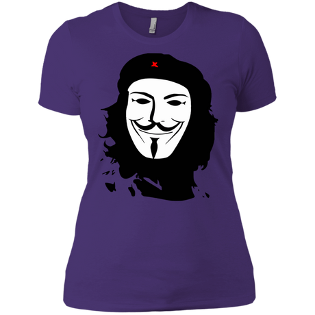 T-Shirts Purple / X-Small Anonymous Guevara Women's Premium T-Shirt
