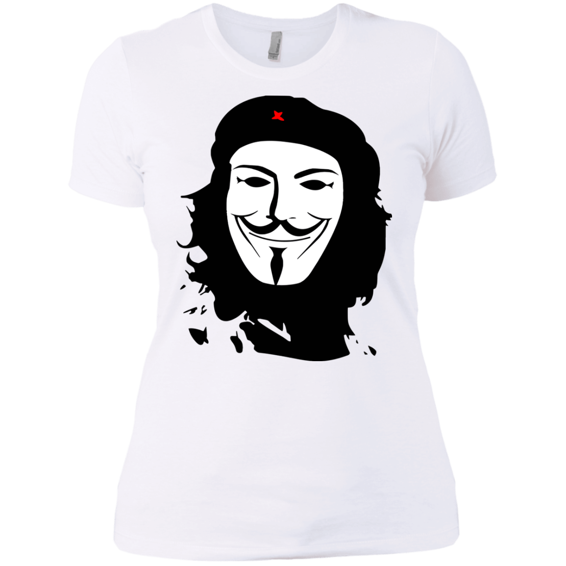 T-Shirts White / X-Small Anonymous Guevara Women's Premium T-Shirt