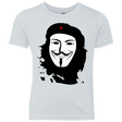T-Shirts Heather White / YXS Anonymous Guevara Youth Triblend T-Shirt