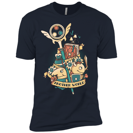 T-Shirts Midnight Navy / YXS Another world Boys Premium T-Shirt