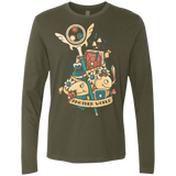 T-Shirts Military Green / Small Another world Men's Premium Long Sleeve