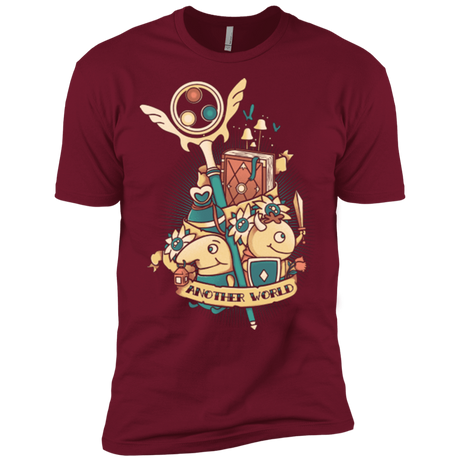 T-Shirts Cardinal / X-Small Another world Men's Premium T-Shirt