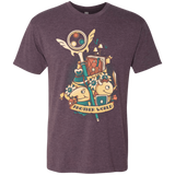 T-Shirts Vintage Purple / Small Another world Men's Triblend T-Shirt