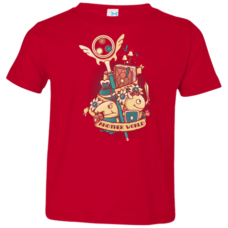T-Shirts Red / 2T Another world Toddler Premium T-Shirt