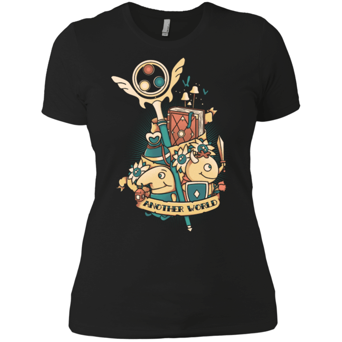 T-Shirts Black / X-Small Another world Women's Premium T-Shirt
