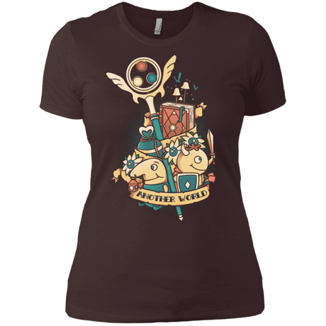T-Shirts Dark Chocolate / X-Small Another world Women's Premium T-Shirt