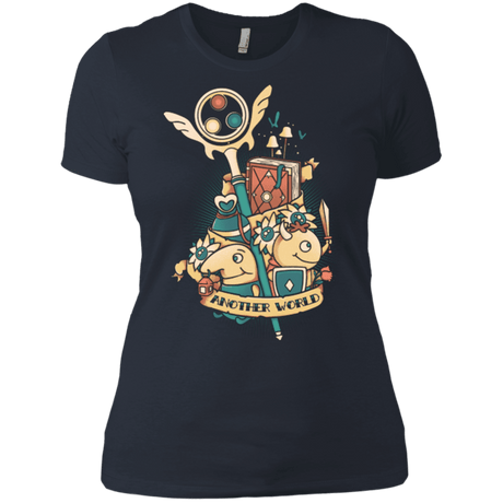 T-Shirts Indigo / X-Small Another world Women's Premium T-Shirt